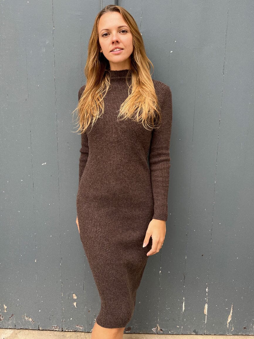 Roulé Femme Robe Col Roule En Laine Dress Col Roulé Pull Femme