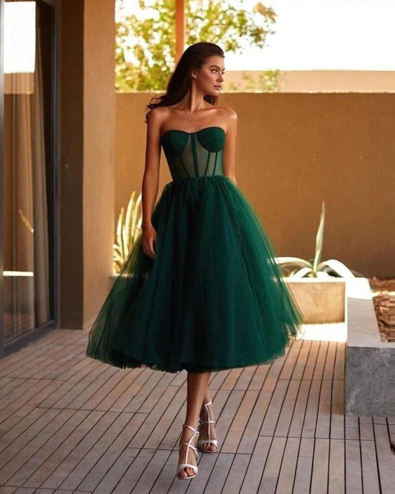 Tulle Bustier Femme Soirée Robe De Soirée Tulle Robe De Soiré