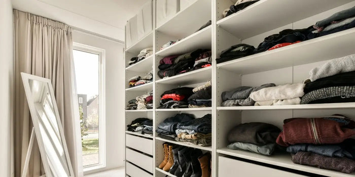 Garde-robe de femme.