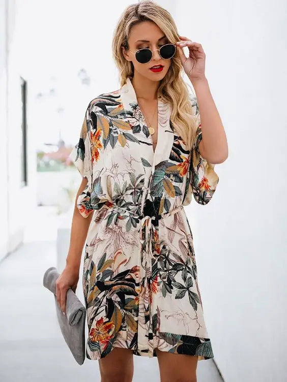 Comment Porter le Kimono Fleuri ? 7 Idées de Looks Tendance