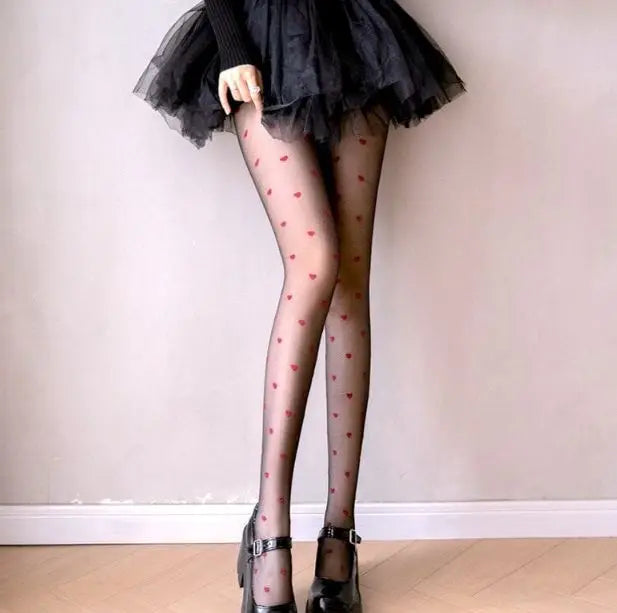 Collant fantaisie - les petits imprimés - eshop mode femme