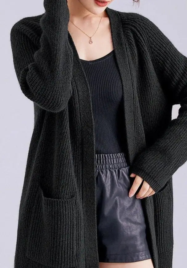 Gilet femme noir - les petits imprimés - gilet femme