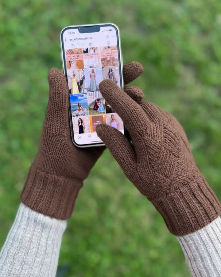 Gants Polaire Tactiles Femme