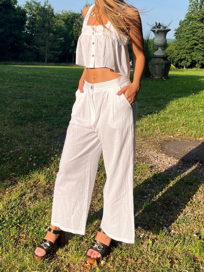 Zara Pantalon Ample Femme Pantalon Fluide Femme Pantalon Ã