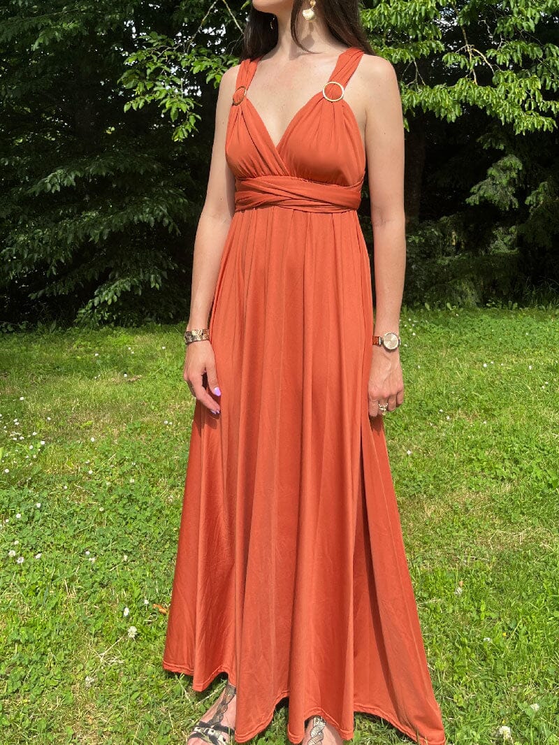 Anneaux dorés pour bretelles, accessoires élégants pour bretelles robe longue