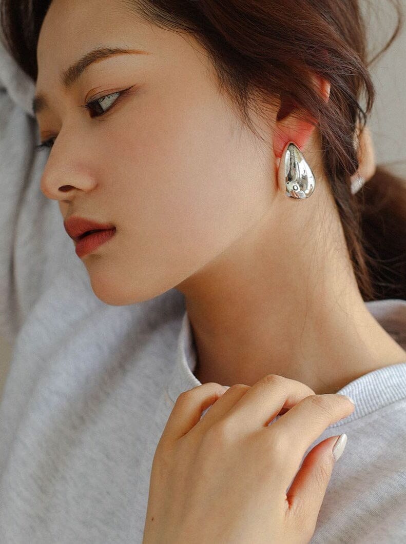 Boucles d'Oreilles Goutte d'Eau | Les Petits Imprimés