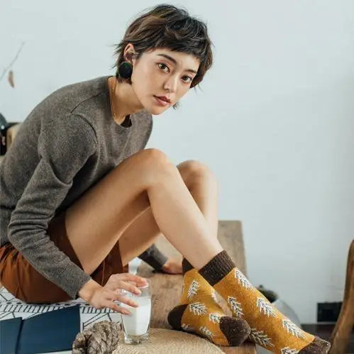 Chaussettes de Noël Femmes – VERT OLIVE BOUTIQUE Chaussettes de Noël Femmes – VERT OLIVE BOUTIQUE