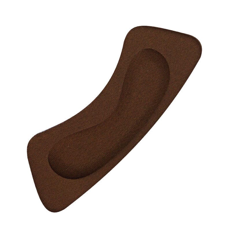 coussinet de talon jade en mousse marron pour chaussures, soulagement des douleurs à l'arrière du pied, insert confortable