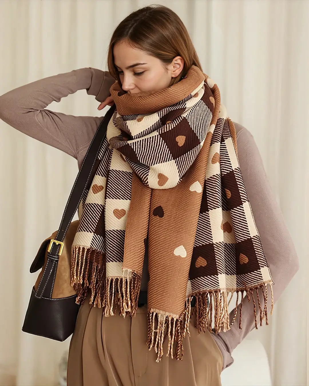 Echarpe Coeurs - Norah