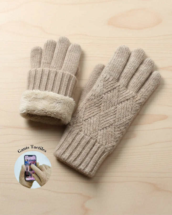 Gants Polaire Tactiles Femme