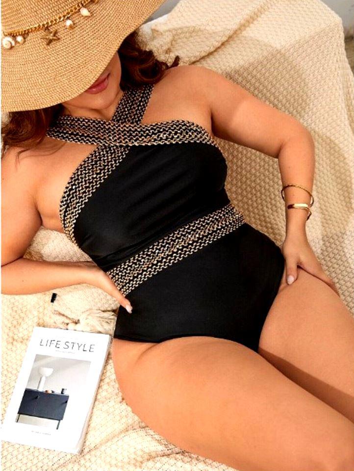 Maillot De Bain Femme 2 Pièces Vintage Tankini Gainant Ventre Plat - Maillot Amincissant Élégant Été