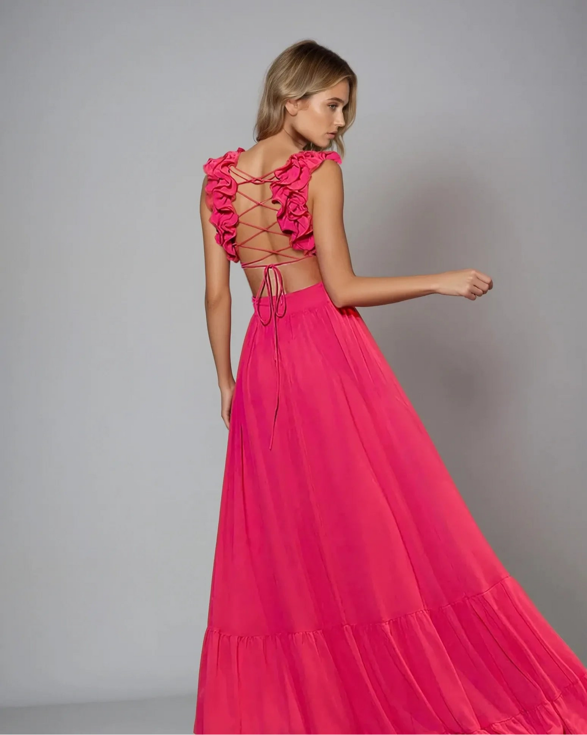 Robe Rosa Chic Bohemian Dress | New Arrivals 2024 | Les Petits Imprimés