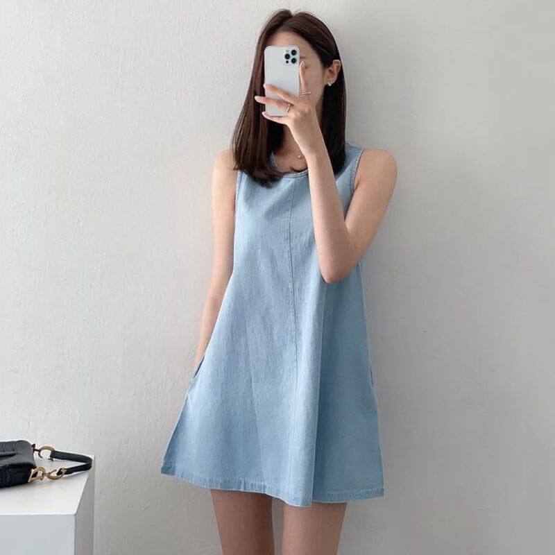 Robe Be Bop Fit & Flare – Coupe Princesse – Couleur épice/denim – Taille XXS Junior