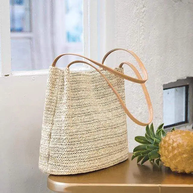 Cabas Tressé Finitions haut de gamme et grande capacité – Les