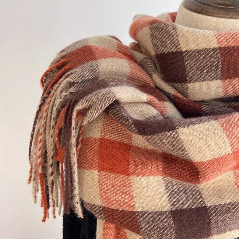 Écharpe Femme Van Der Rich - Mélange Cachemire Et Laine (30% Cachemire, 30% Laine, 40% Viscose) - 180x70 Cm - Douce Et Chaude