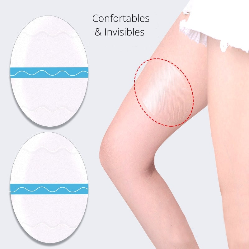 patch anti frottement cuisse confortables et invisibles pour éviter les irritations cutanées en portant des jupes ou des shorts