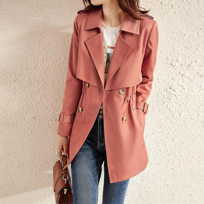 Trench Coat Imperméable Rose - Valentine - Trench Femme | 